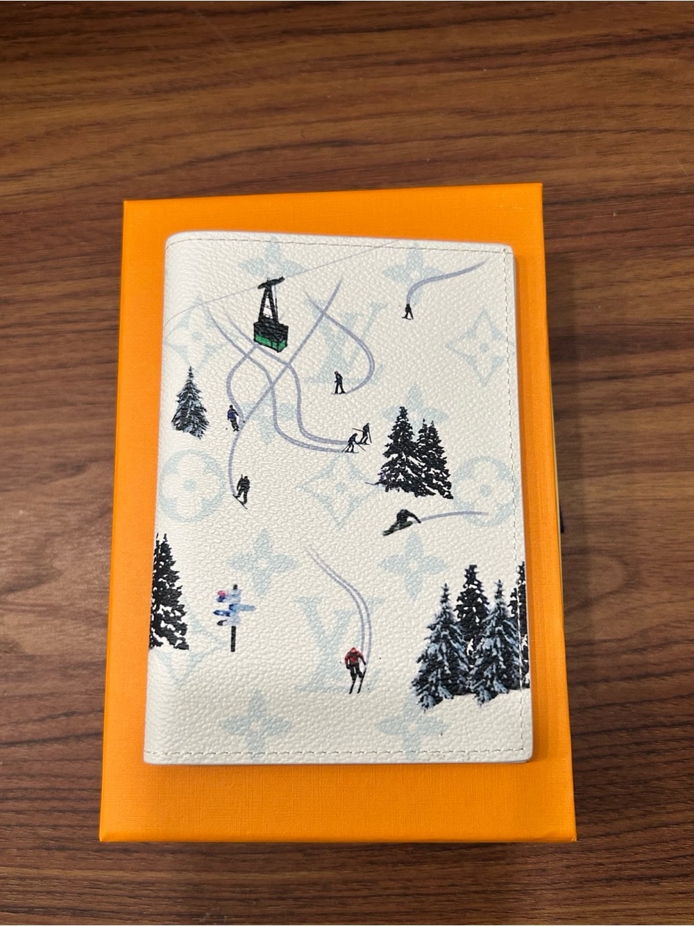 Louis Vuitton Ski White Passport Holder